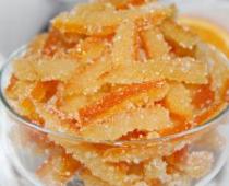 Зимние цукаты из мандариновых корок, рецепт с фото
